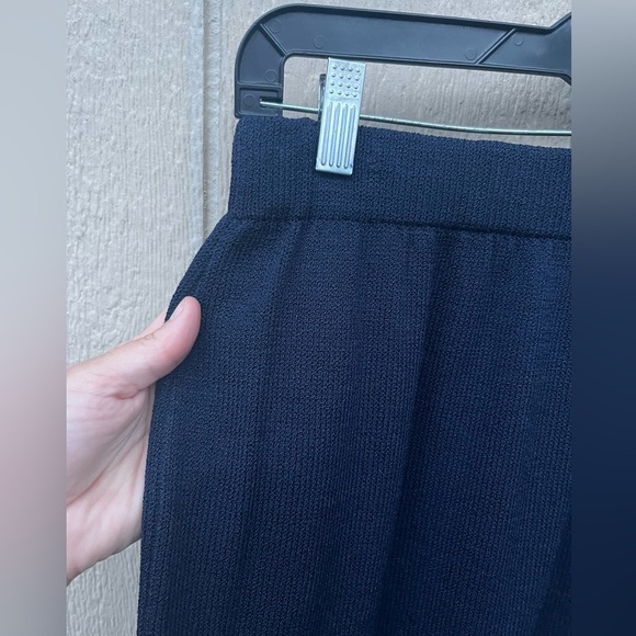 Vintage St John Collection Marie Blue Skirt Pencil A-Line Women’s 8 - Picture 5 of 8